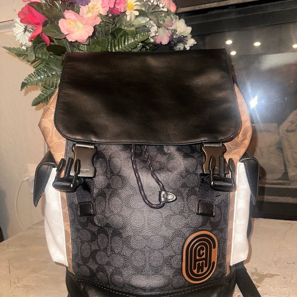 Coach Rivington Rucksack Backpack #5091 leather/pvc